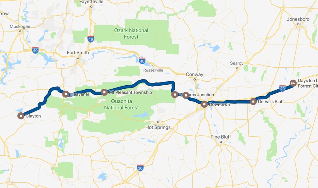 441 miles